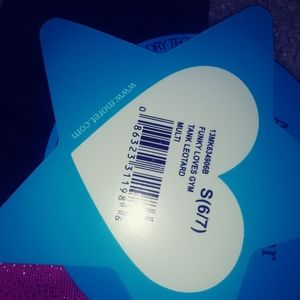 Gymnastics and ballet leotards